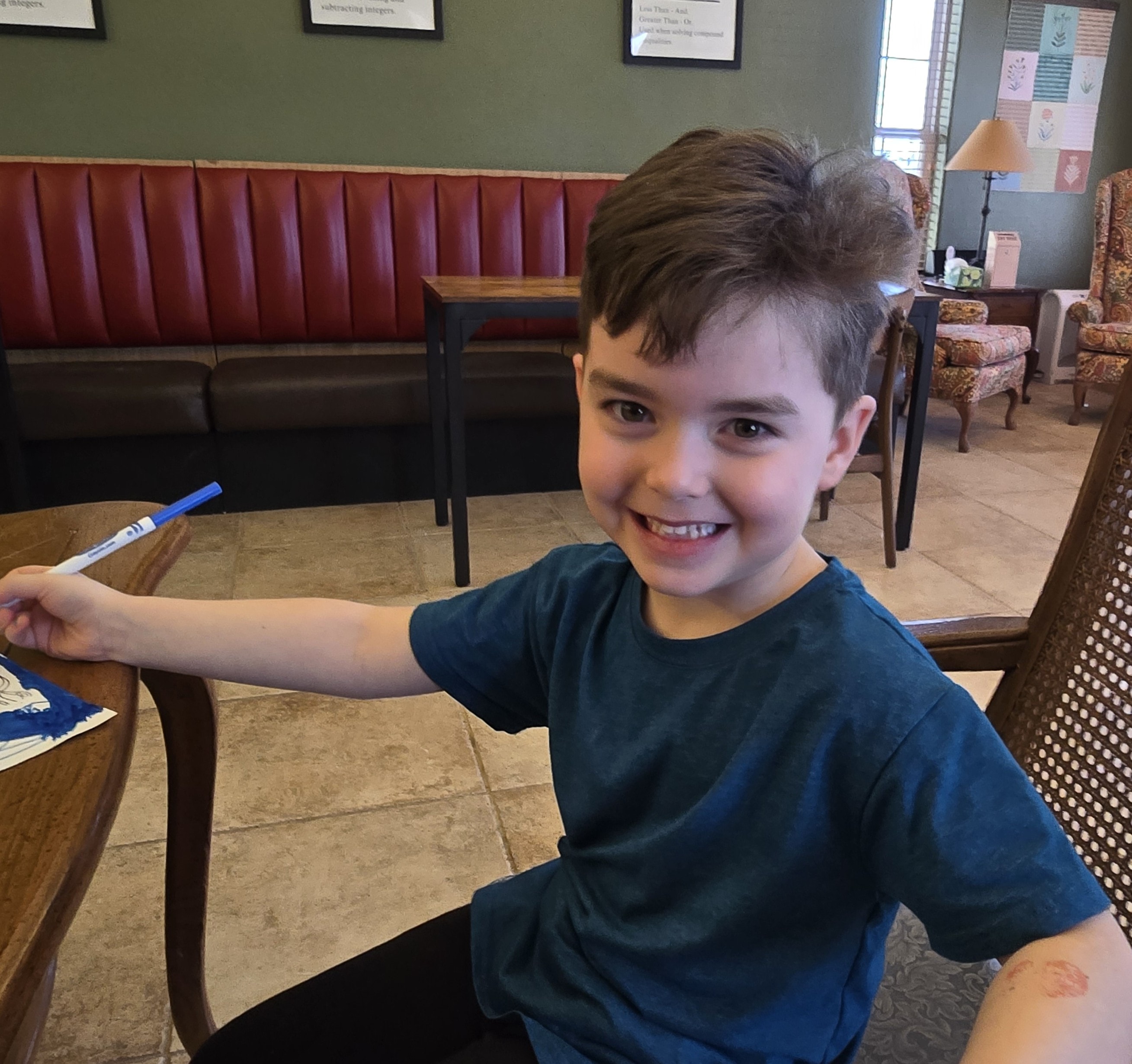 Smiling student at Focus Microschool